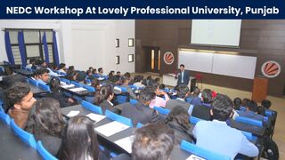 NEDC Workshop At Lovely Professional University, Punjab