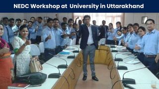 NEDC Workshop at  University in Uttarakhand